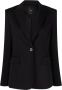 PINKO Blazer met enkele rij knopen Zwart - Thumbnail 1