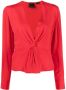 PINKO Blouse met gedraaid detail Rood - Thumbnail 1