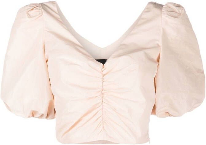 PINKO Blouse met pofmouwen Roze