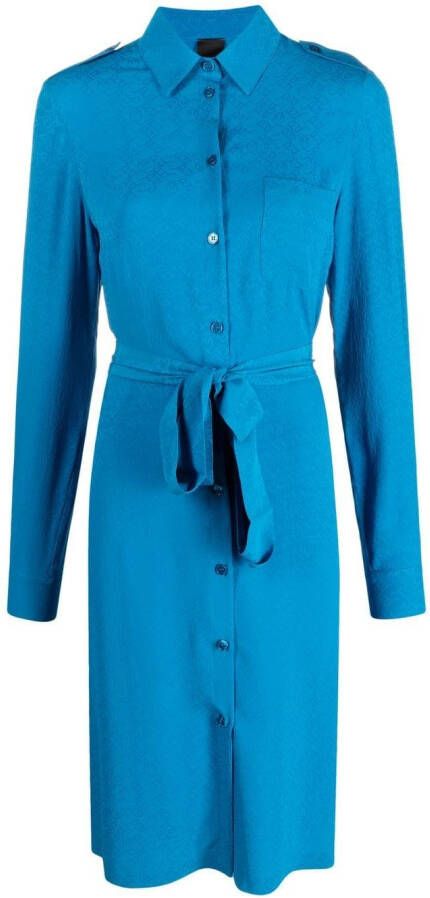 PINKO Blousejurk met monogram Blauw