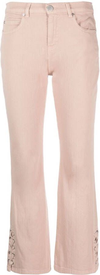 PINKO Bootcut jeans Roze