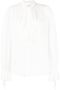PINKO Gedrapeerde blouse Wit - Thumbnail 1
