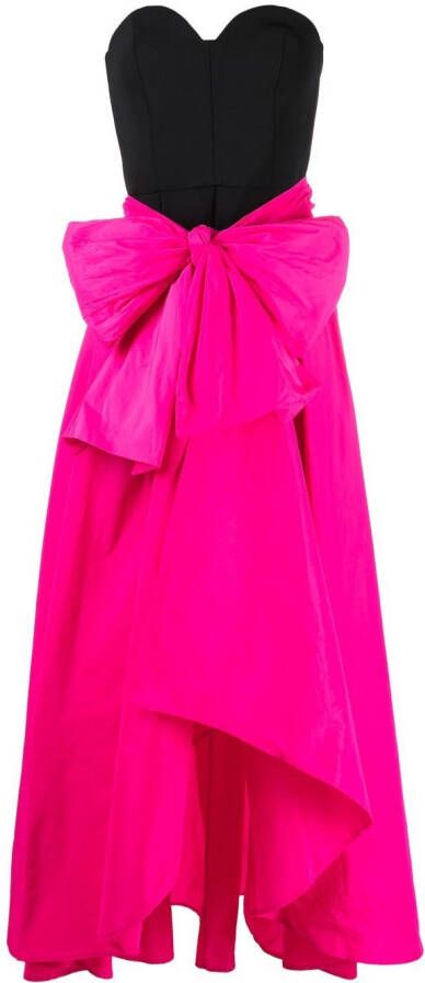 PINKO Strapless avondjurk Zwart