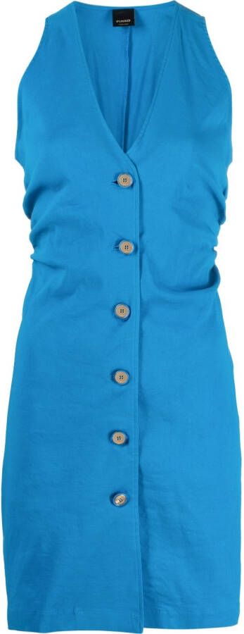 PINKO Mouwloze mini-jurk Blauw