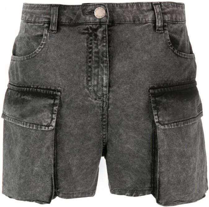 PINKO Cargo shorts Zwart