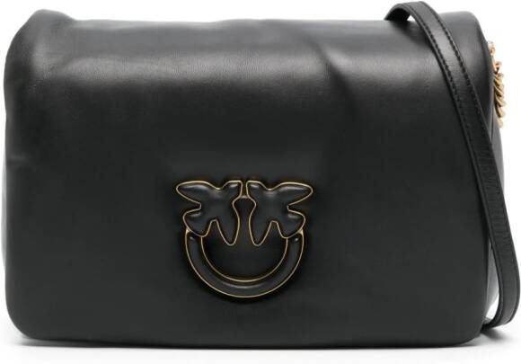 PINKO Classic Love schoudertas Zwart