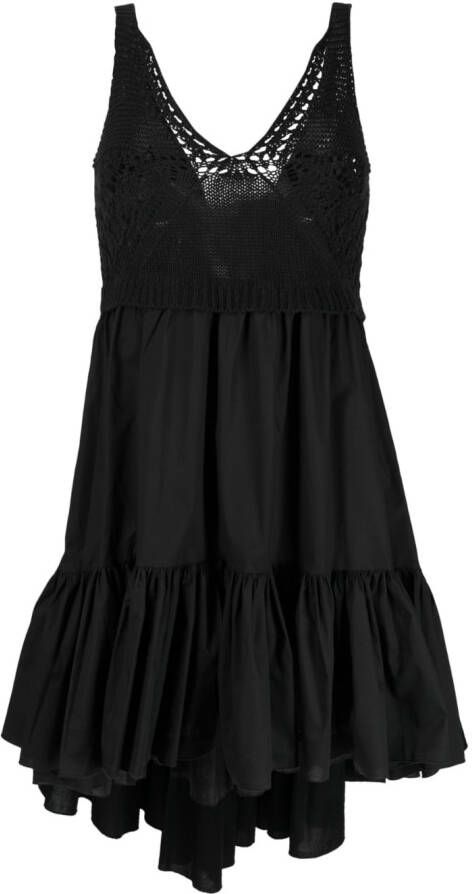 PINKO Mini-jurk van popeline Zwart
