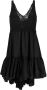 PINKO Mini-jurk van popeline Zwart - Thumbnail 1