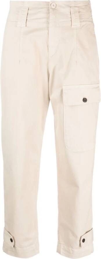 PINKO Cropped broek Beige