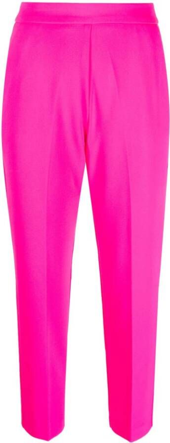 PINKO Cropped broek Roze