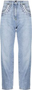 PINKO Cropped jeans Blauw