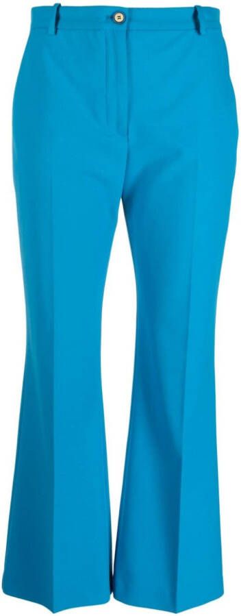 PINKO Cropped broek Blauw