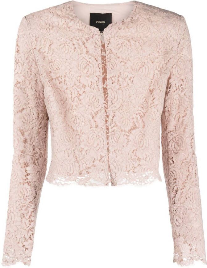 PINKO Cropped jack Beige
