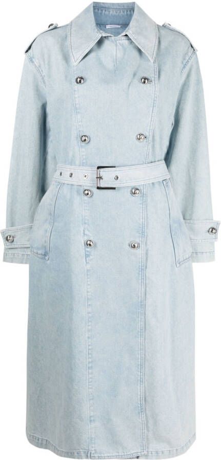 PINKO Denim jas Blauw