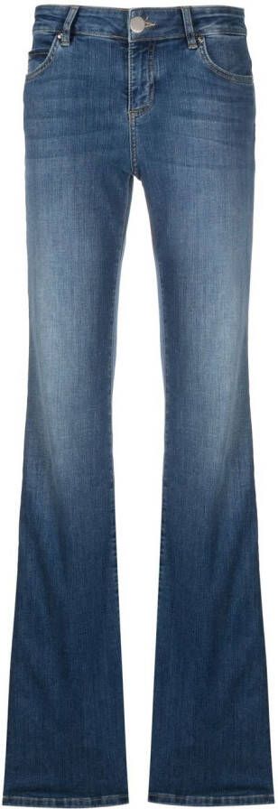 PINKO Jeans met verlaagde taille Blauw