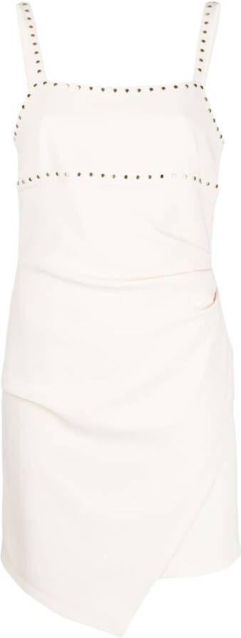 PINKO Mini-jurk met ruches Beige