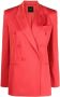 PINKO Satijnen blazer Rood - Thumbnail 1