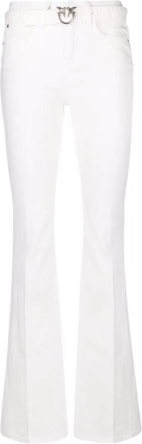 PINKO Flared broek Wit