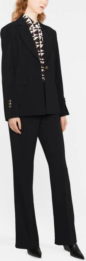 PINKO Flared broek Zwart