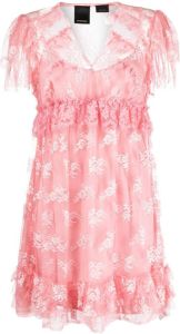 PINKO Mini-jurk met ruches Roze