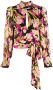 PINKO Blouse met bloemenprint Zwart - Thumbnail 1