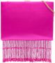 PINKO Clutch met franje Roze - Thumbnail 1