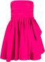 PINKO Strapless jurk Roze - Thumbnail 1