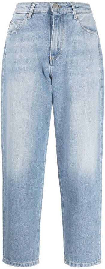 PINKO High waist broek Blauw