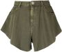 PINKO High waist shorts Groen - Thumbnail 1