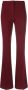PINKO high-waist flared trousers Rood - Thumbnail 1