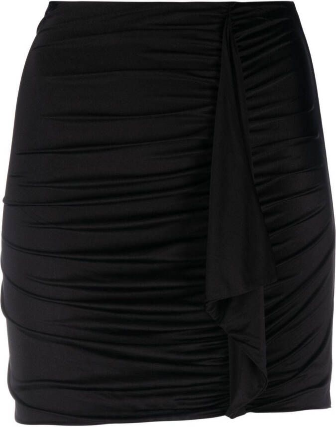 PINKO High waist mini-rok Zwart