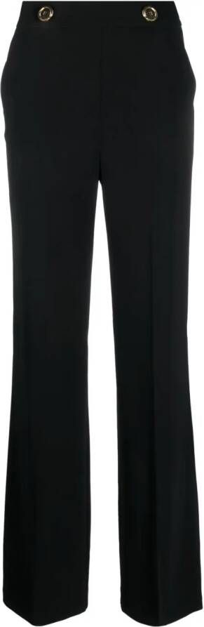 PINKO High waist broek Zwart