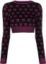 PINKO Intarsia trui Zwart - Thumbnail 1