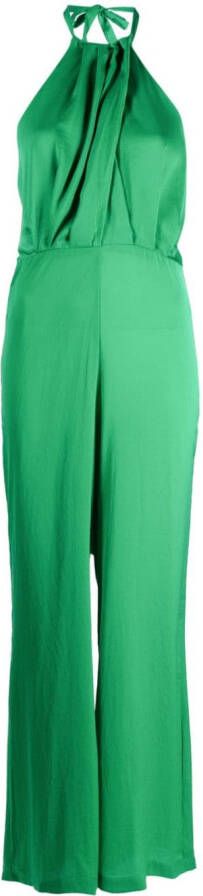 PINKO Jumpsuit met halternek Groen