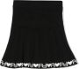 Pinko Kids Intarsia rok Zwart - Thumbnail 1