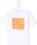 Pinko Kids T-shirt met print Wit - Thumbnail 1