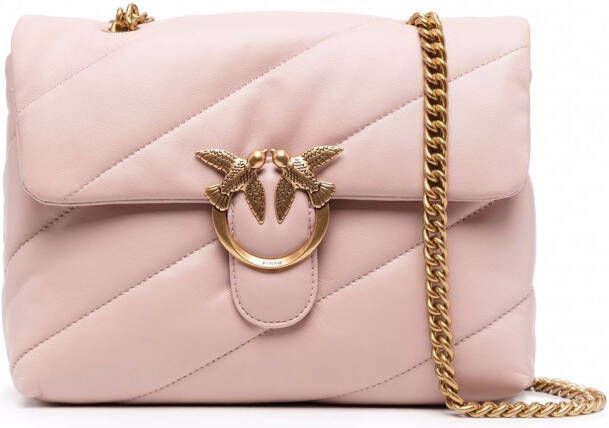 PINKO Love Classic Puff grote schoudertas Roze