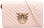 PINKO Love gewatteerde crossbodytas Roze - Thumbnail 1