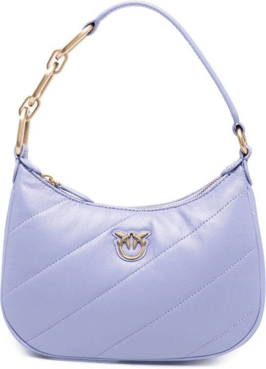 PINKO Love Moon gewatteerde shopper Paars