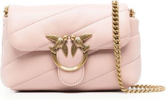 PINKO Love crossbodytas Roze