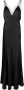 PINKO Maxi-jurk met zijsplit Zwart - Thumbnail 1