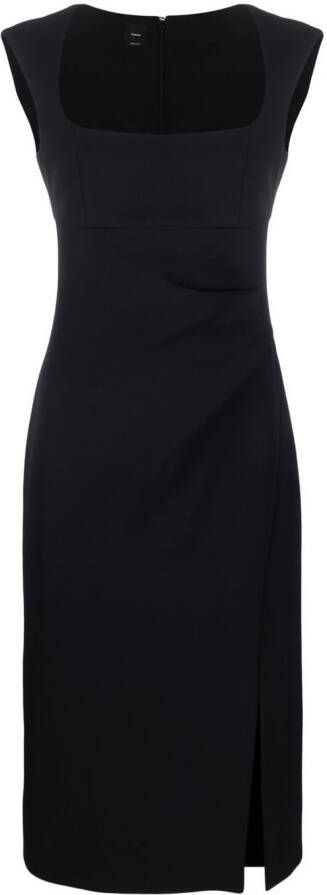 PINKO Midi-jurk met split Zwart