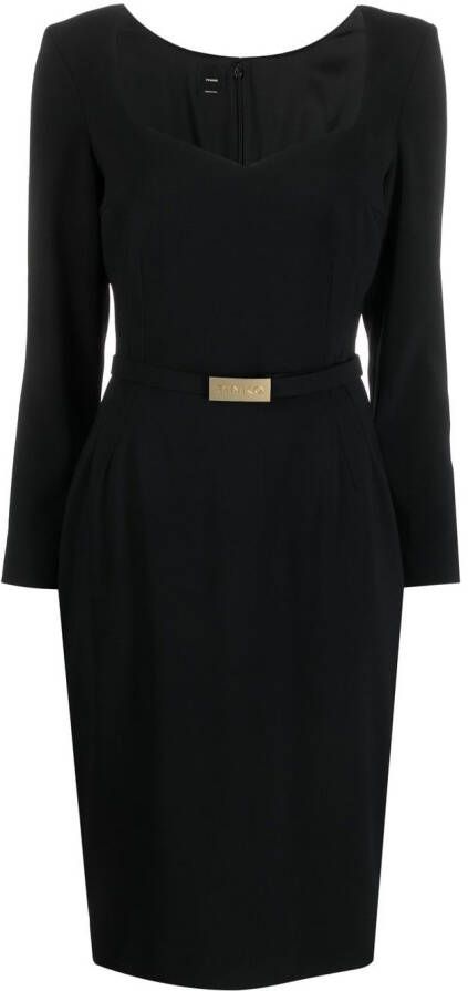 PINKO Midi-jurk Zwart