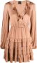 PINKO Mini-jurk met ruches Beige - Thumbnail 1