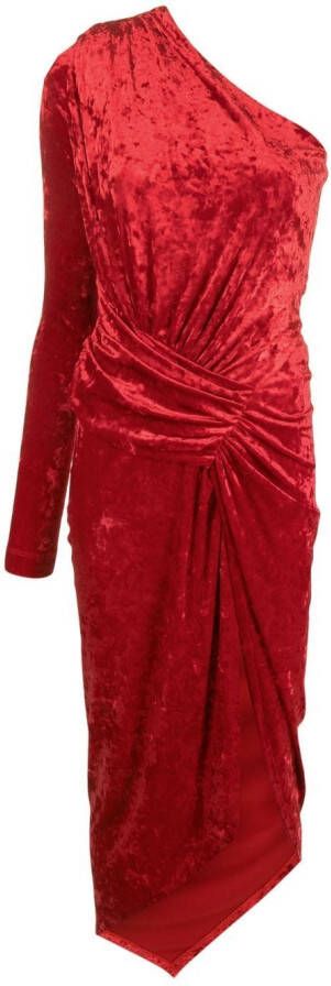 PINKO Asymmetrische mini-jurk Rood