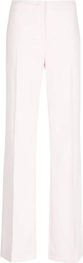 PINKO pressed-crease tailored trousers Roze