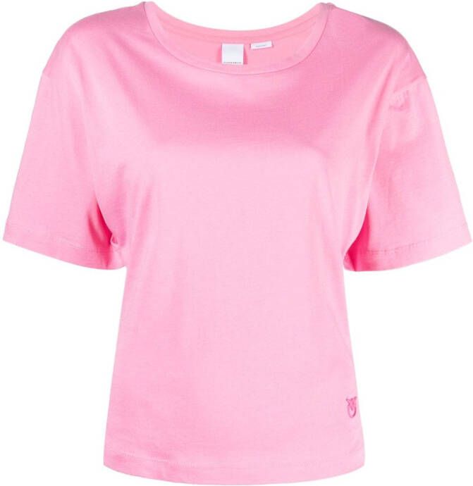 PINKO T-shirt met kant Roze