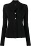 PINKO Blazer met enkele rij knopen Zwart - Thumbnail 1