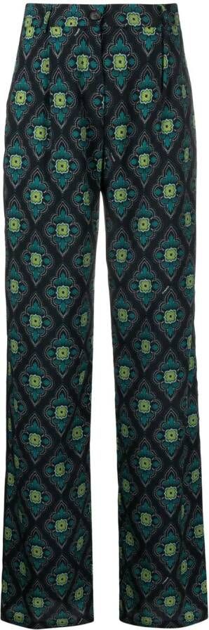 PINKO Straight broek Zwart