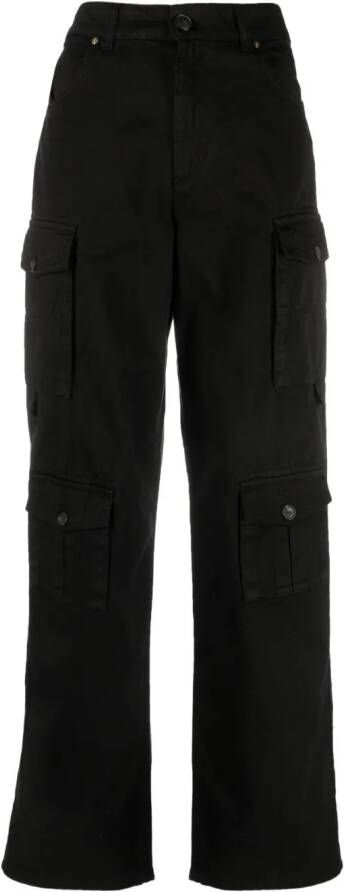 PINKO Straight broek Zwart